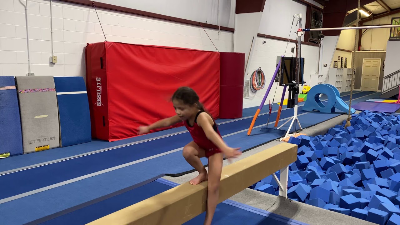 Strength Training with 6 years old gymnast