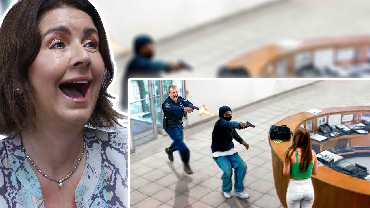 BRITS React to Times Cops Had PERFECT TIMING!