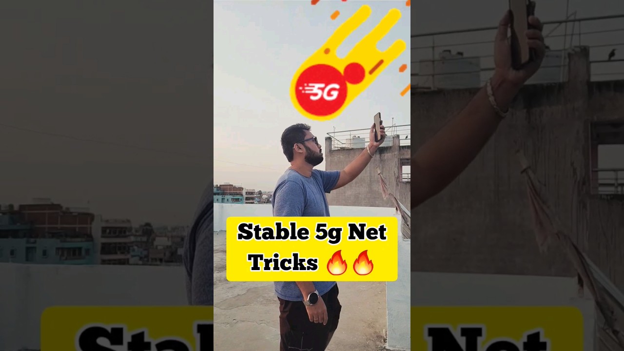 Get Stable 5g Network Forever 🔥🔥 #5g #jio #airtel #jio5g #network