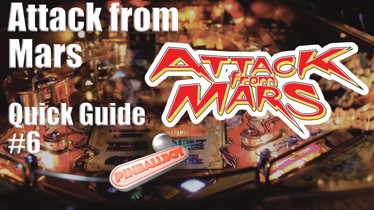 Attack from Mars   I   Pinball Flipper