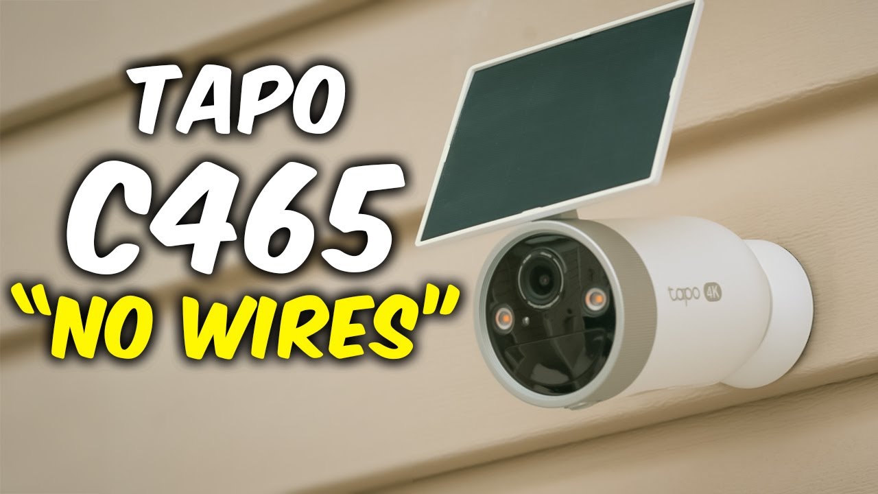 Я этого не ожидал от солнечной камеры Tapo C465 4K...