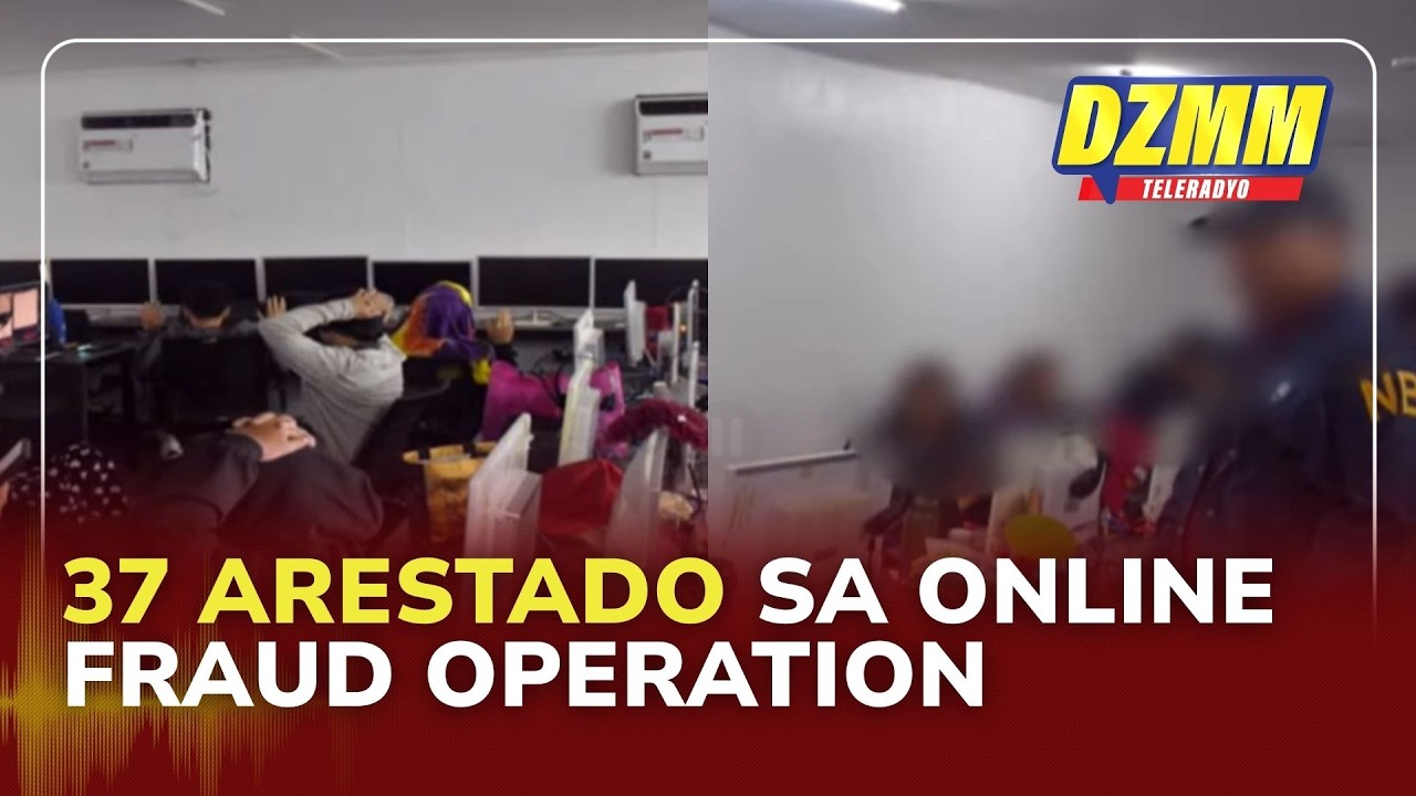 NBI arrested 37 during online fraud operation in Laguna | DZMM Teleradyo (13 March 2026)
