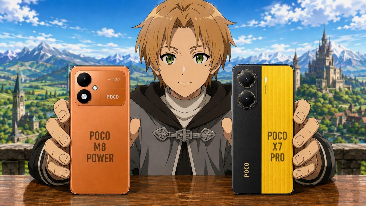 POCO M8 Power vs POCO X7 Pro | Full Comparison 🔥