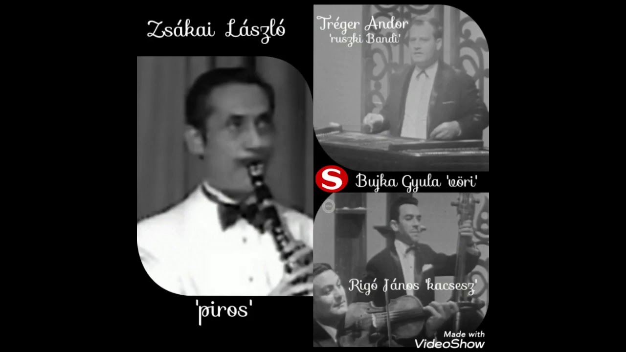Zsákai 'piros' László Klarinétozik-lemez felvétel (kacsesz-vöri-ruszki Bandi)