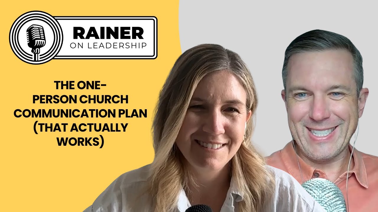 The One-Person Church Communication Plan (That Actually Works)