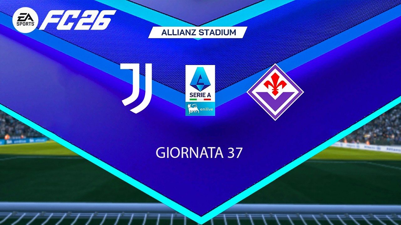 FC 26 - Juventus vs Fiorentina | Serie A 2025/26 Giornata 37 | Simulazione Match