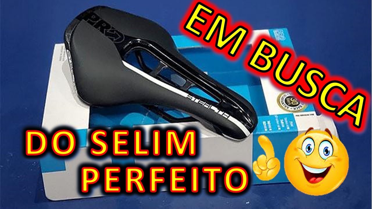 Agora ficou fácil escolher selim