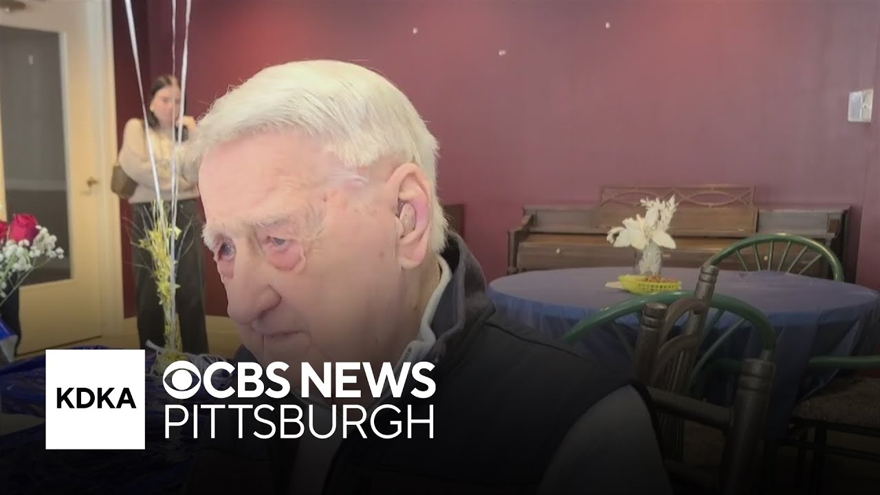 Pittsburgh man celebrates 100th birthday, shares advice