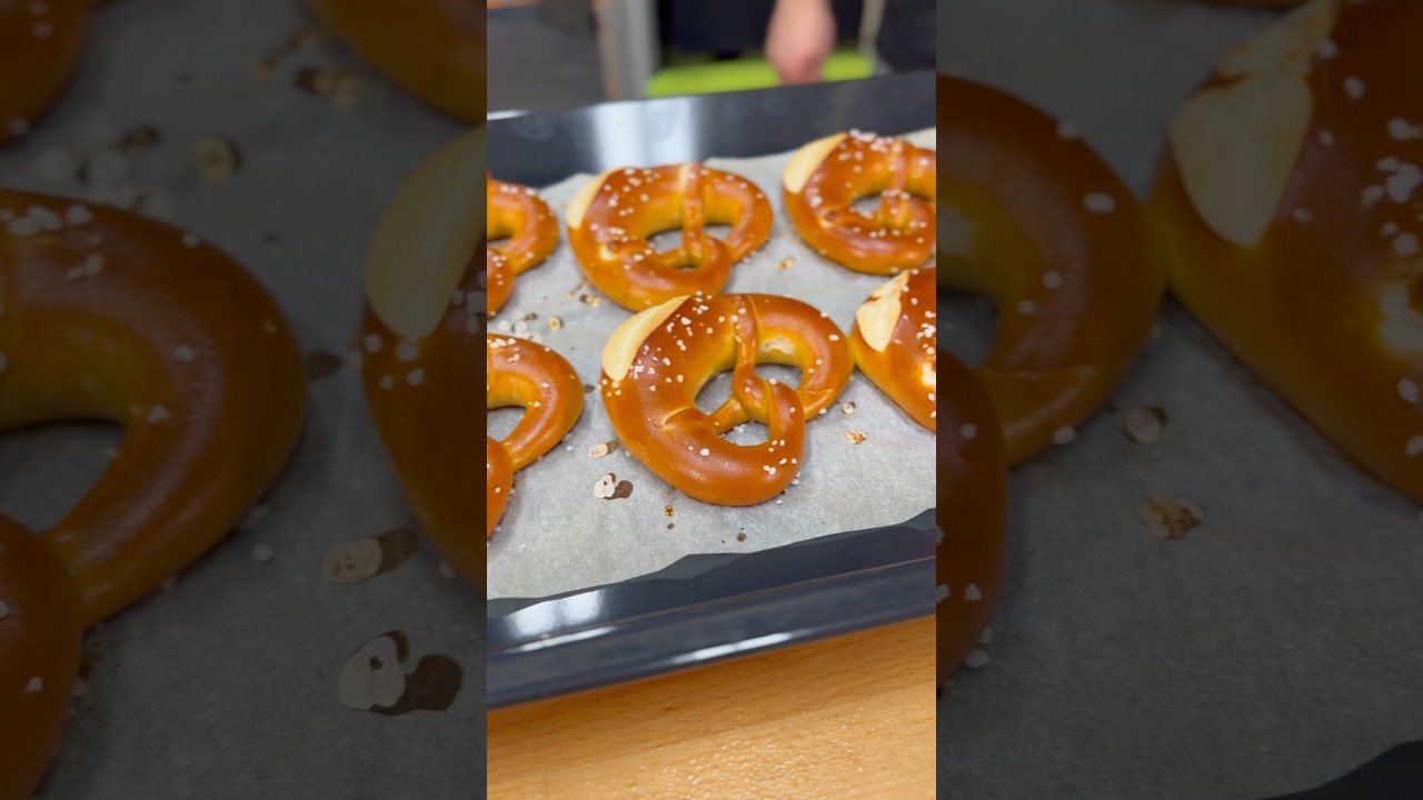 Laugenbrezeln 🥨 wie frisch vom B&auml;cker! #brezel