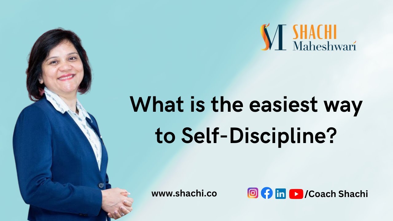 What is the easiest way to Self Discipline #coach  #performancecoach #viral #trending #youtube