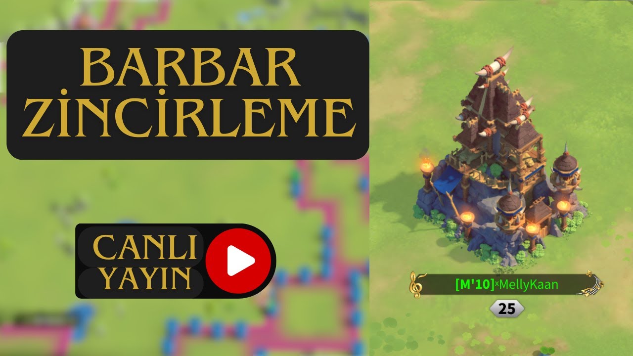Efsanevi Tema İçin Barbar Zincirliyoruz(Rise of Kingdoms)