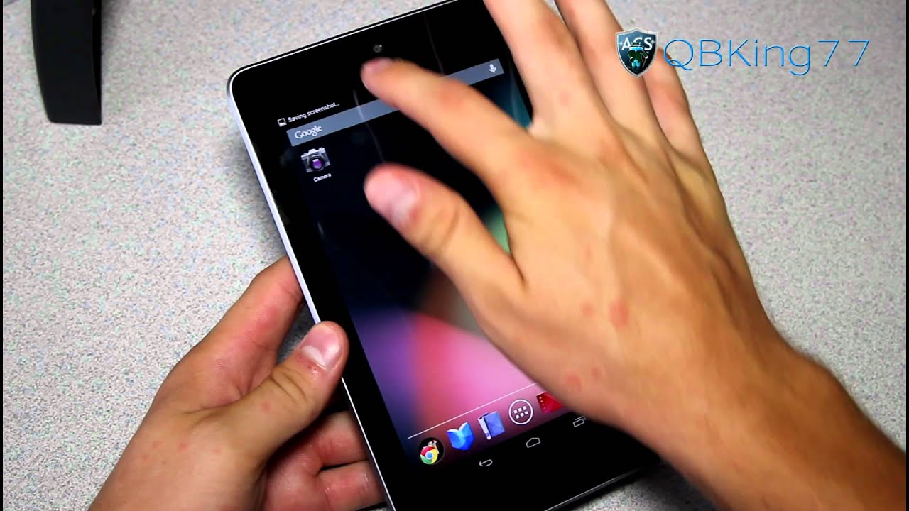 How to Take a Screen Shot on the Google Nexus 7