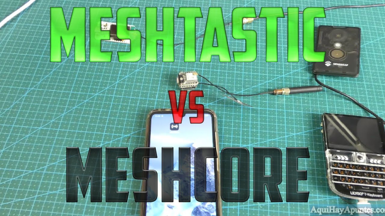 Meshtastic Vs MeshCore
