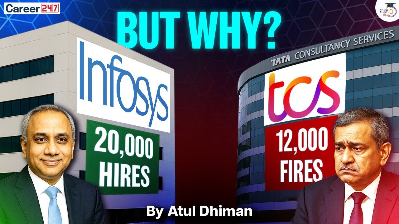 Why TCS is Firing While Infosys is Hiring? Mass Layoffs & Hiring Explained