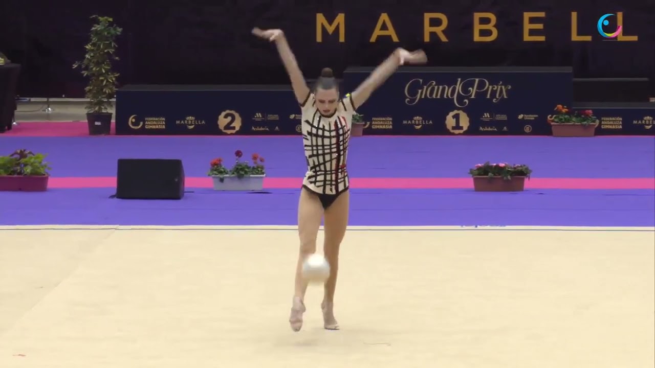 Anastasiia Ikan (UKR) Ball/Pelota Grand Prix Marbella 2025