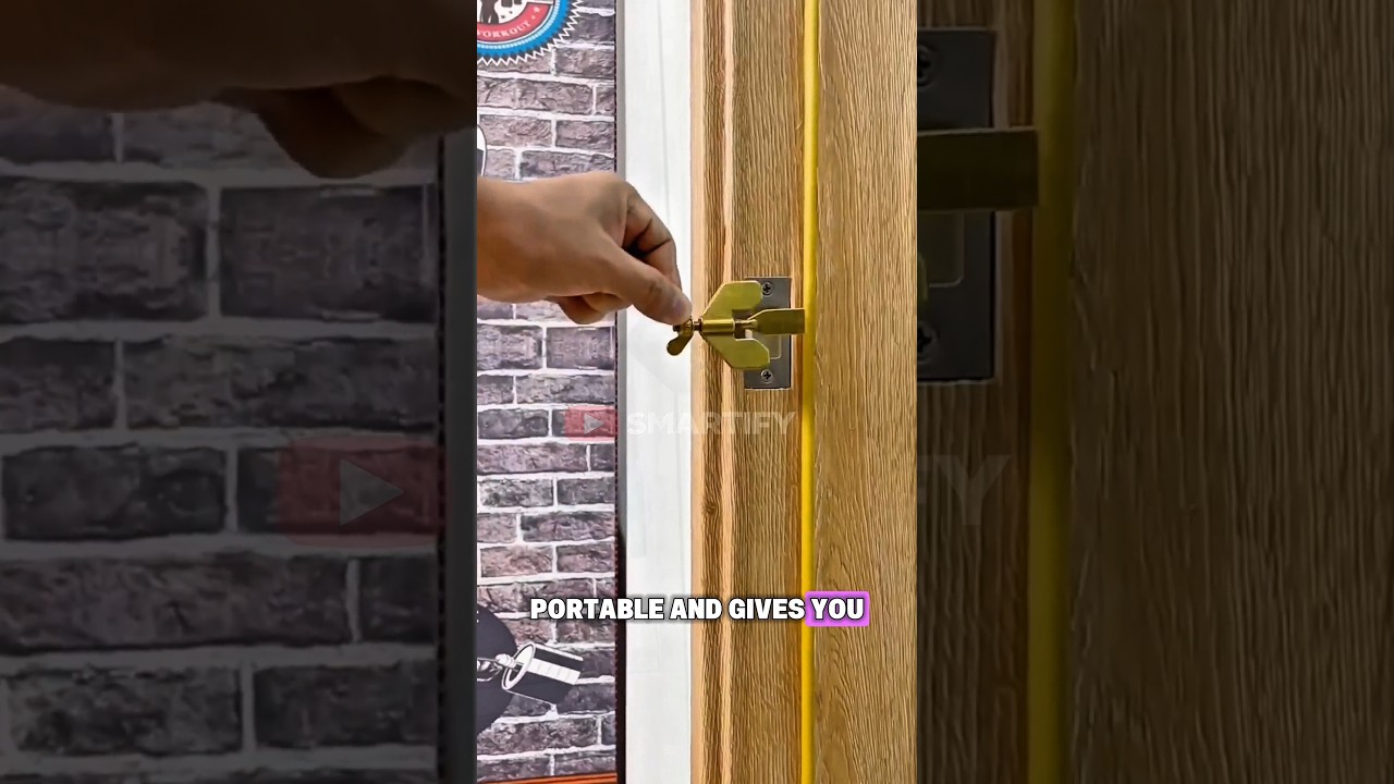 Don't Trust Hotel Locks! 🚫🔒 Travel Safety Hack 