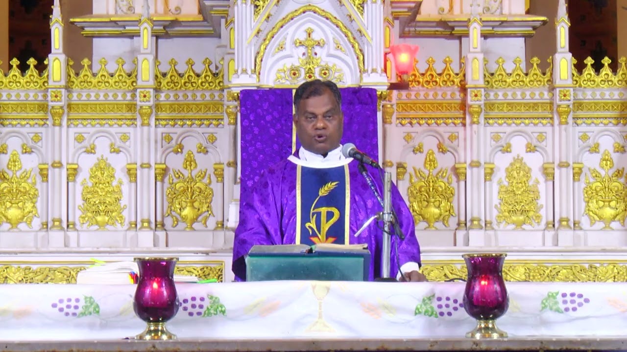 📖மறையுரை|அருட்தந்தை S.பிச்சைமுத்து |தூய இருதய ஆண்டவர் பசிலிக்கா, புதுச்சேரி.