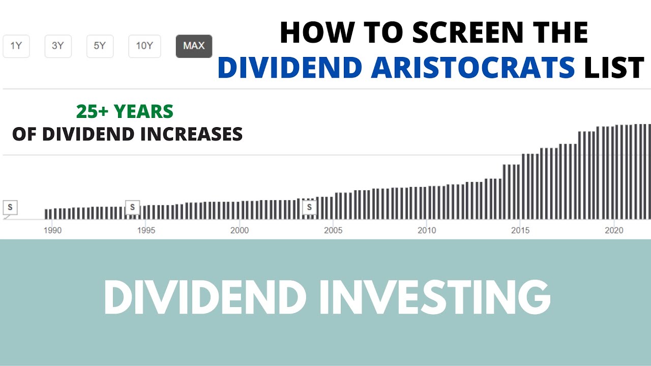 How to invest in dividend aristocrats