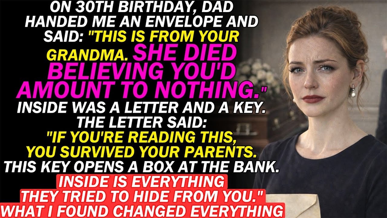 My Dad Said Grandma Died Ashamed Of Me—Her Hidden Letter Proved Him A Liar