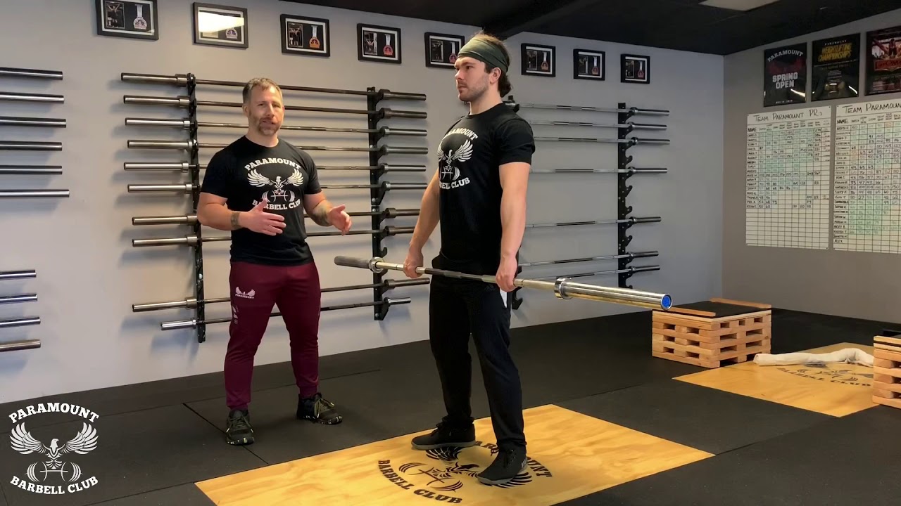 High Hang Clean and Bar Crashing