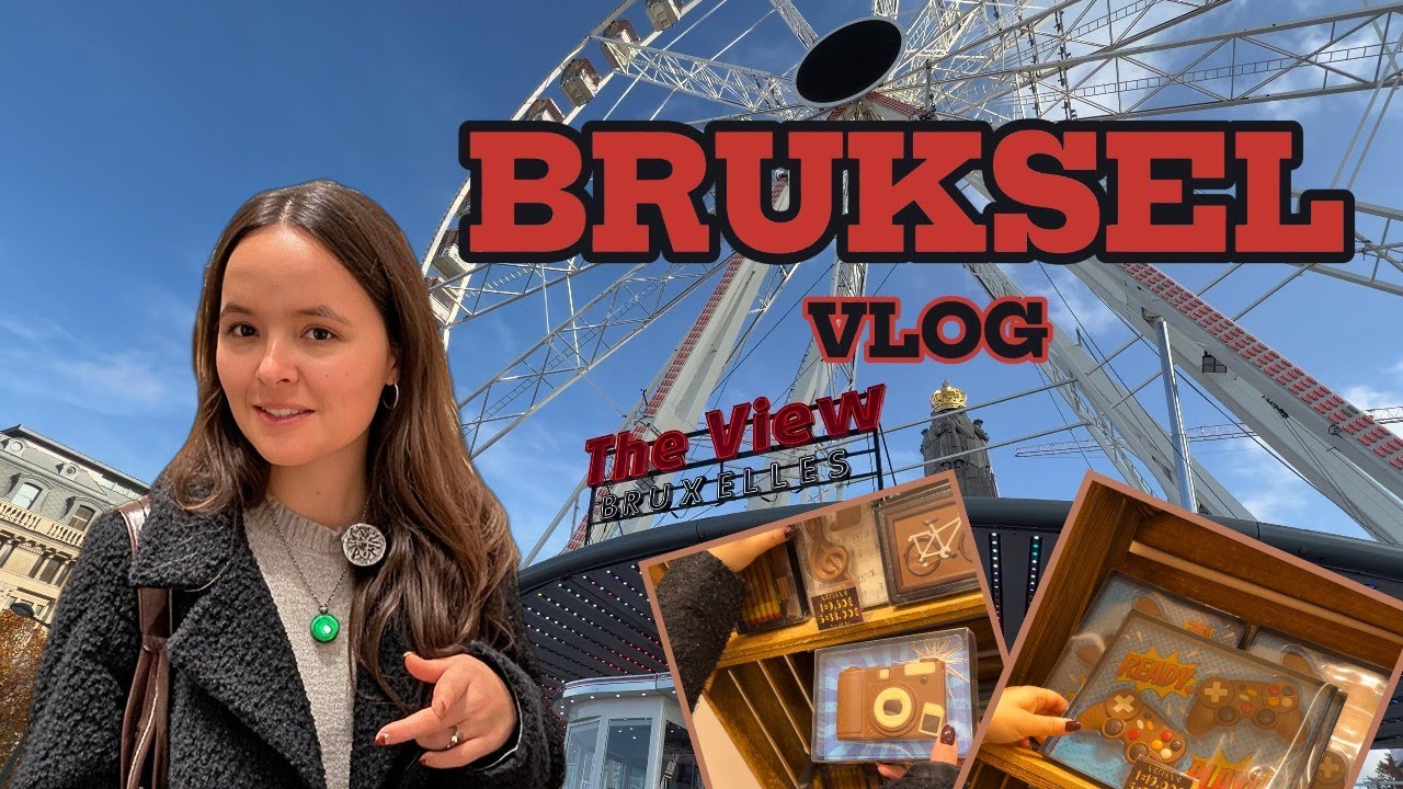 Hollanda’dan Brüksel’e: Arkadaşımla Mini Hafta Sonu Kaçamağı | Brüksel Mini Vlog!