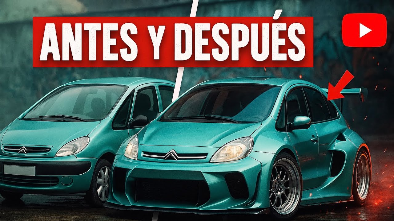 🔥 ¡INCREÍBLE TRANSFORMACIÓN de un Citroën Xsara Picasso! | ANTES y DESPUÉS ¿ES REAL? 🔧✨