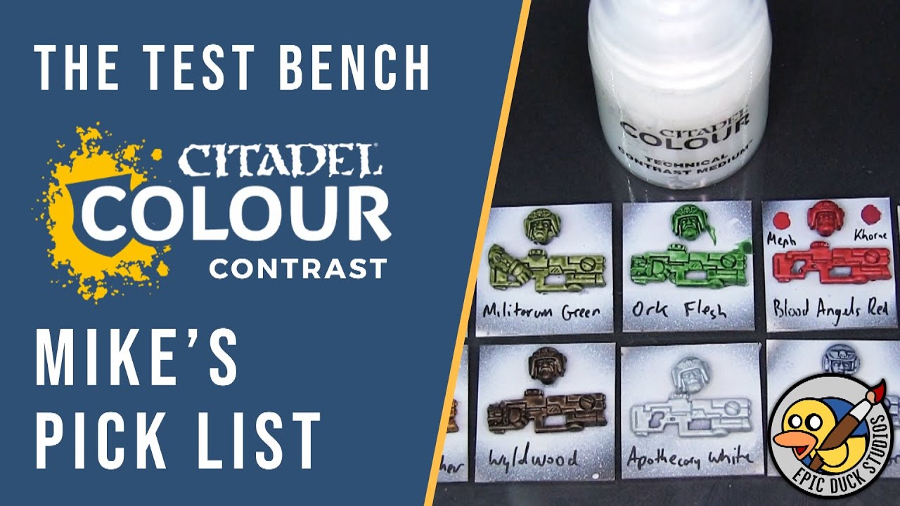 Testing CONTRAST Paints by Citadel - Full Review & Mike's Picks