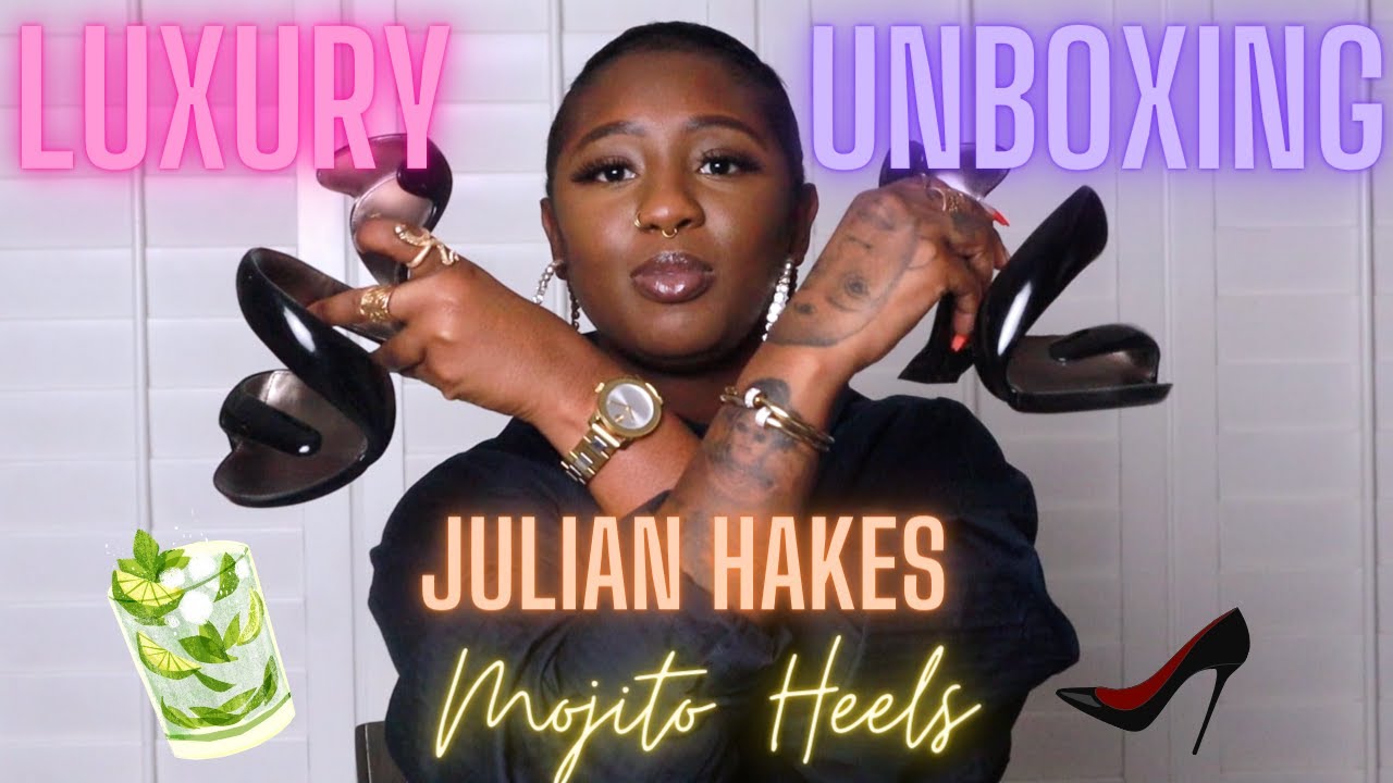 Unboxing Exclusive Designer Luxury Shoes | Julian Hakes Mojito Heels | Honest Review