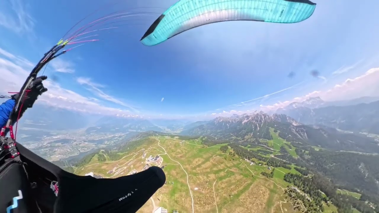 Dolomitendrama - Flug von kronplatz nach Sillian