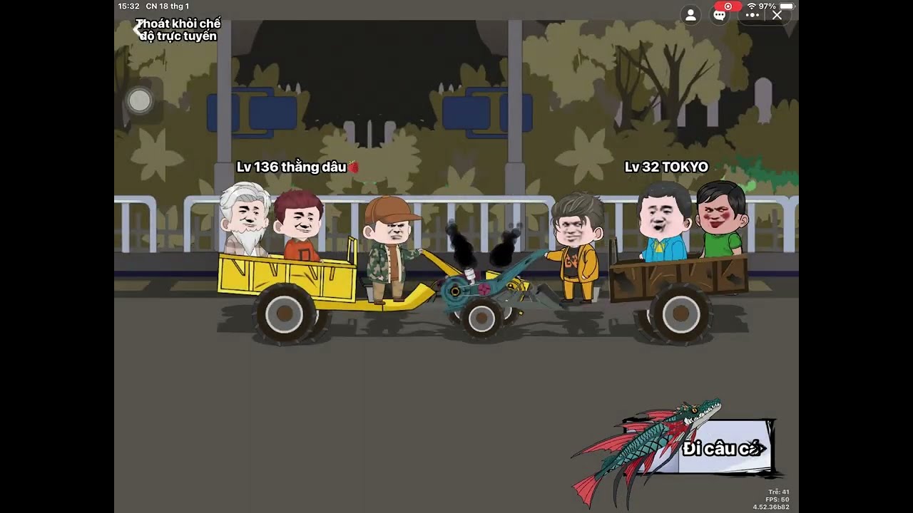 [ câu cá vạn cân p3 ] có bạn chơi cùng thì tui vui rồi mai mốt rủ ba tui chơi cùng xong tới mấy bạn😊