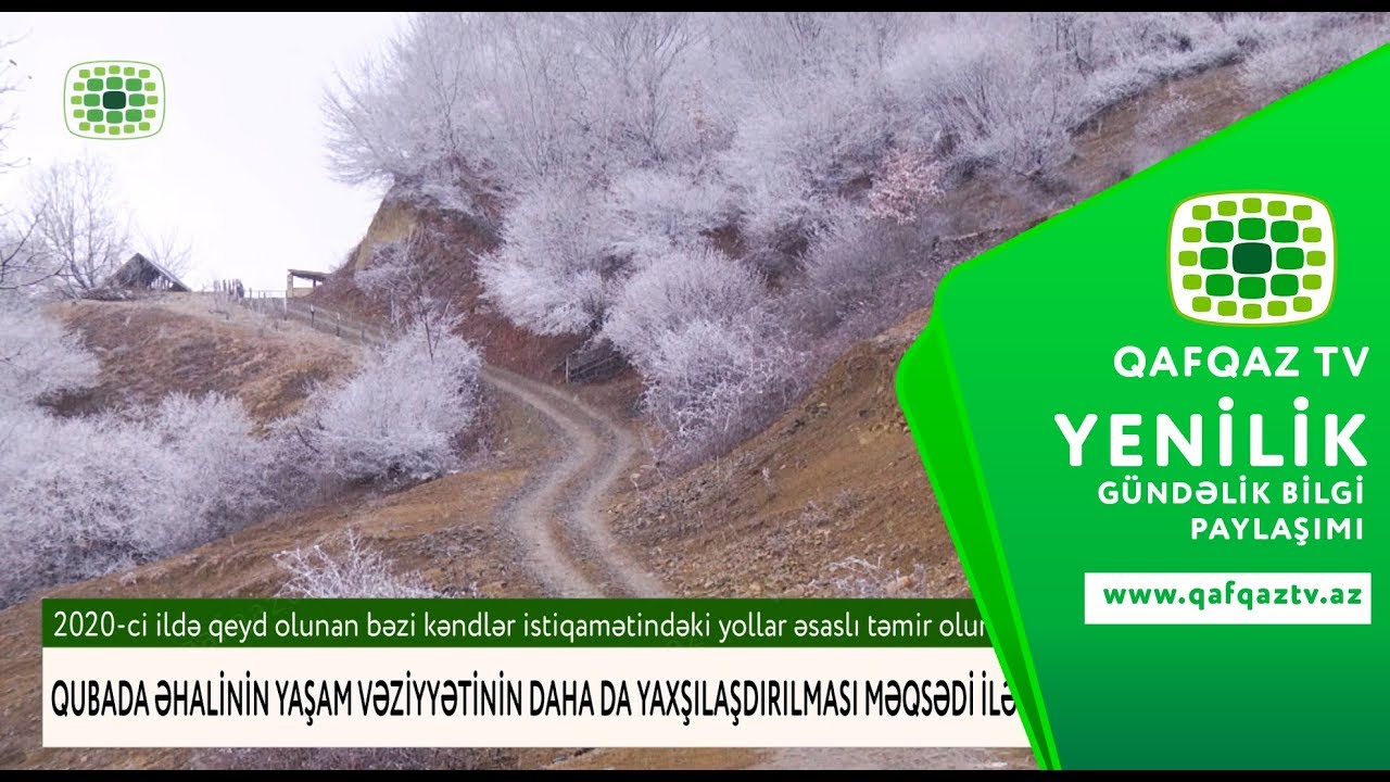 QUBADA ƏHALİNİN YAŞAM VƏZİYYƏTİNİN DAHA DA YAXŞILAŞDIRILMASI MƏQSƏDİ İLƏ  İŞLƏR DAVAM ETDİRİLİR