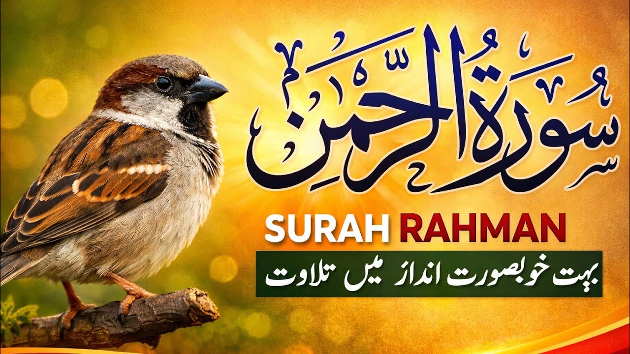 Surah Rahman with Urdu Translation l Heart Touching voice l Tilawat Quran Gold (Ep-1)