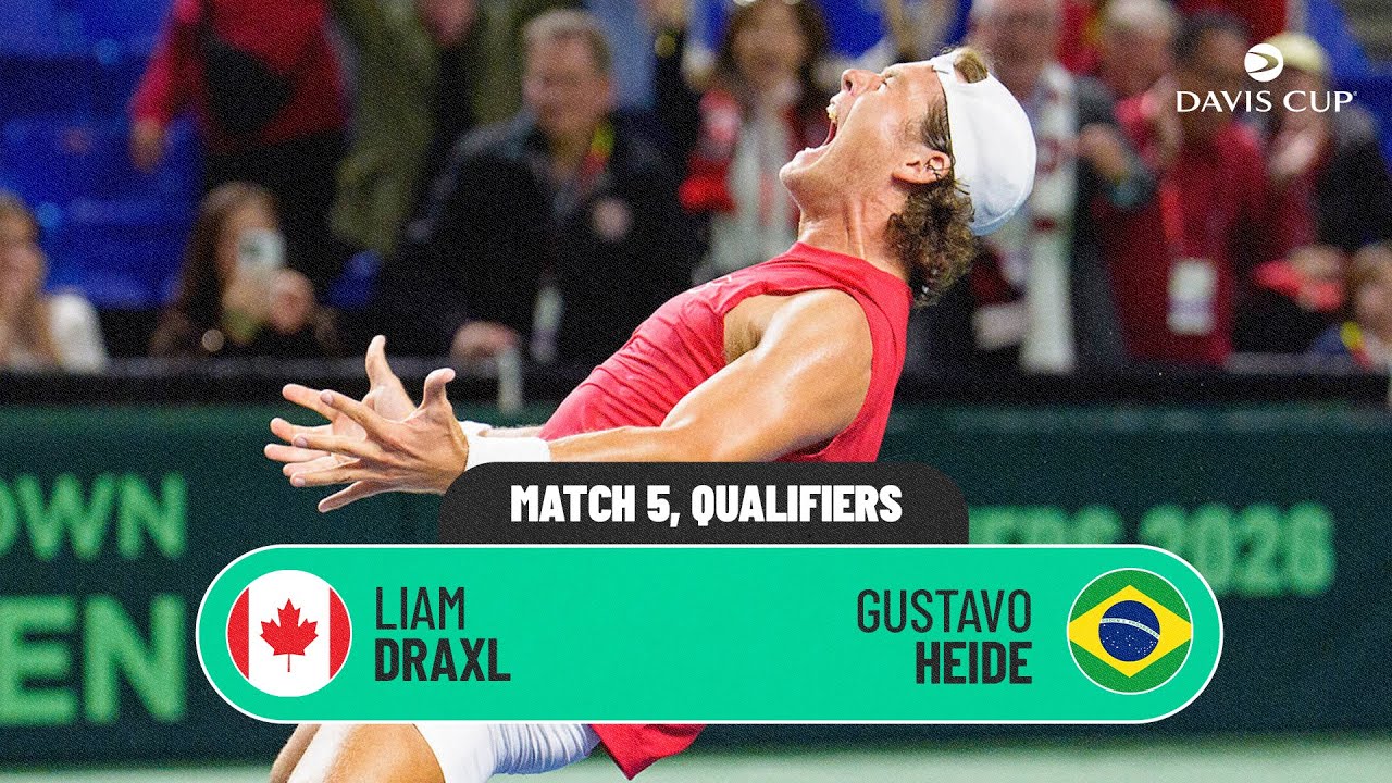 Draxl v Heide | Canada v Brazil | 2026 Davis Cup Qualifiers 1st Round Highlights