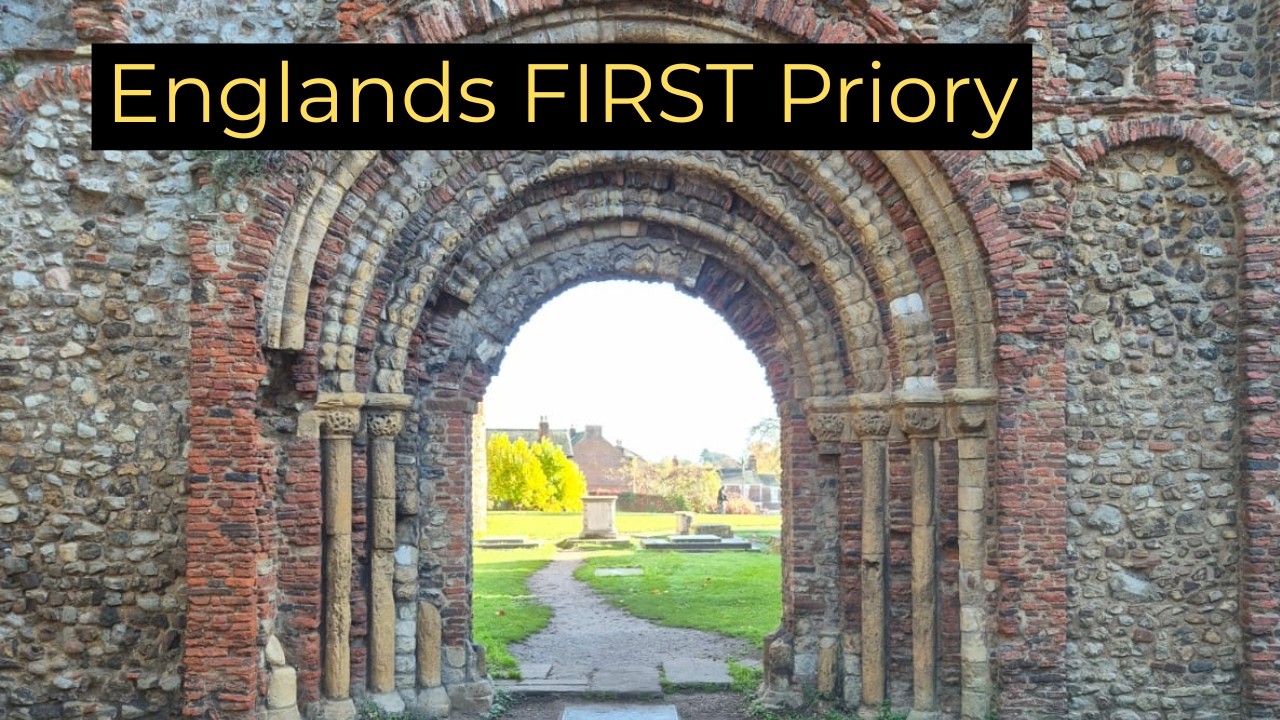 Hetty waited outside...  Englands first priory is a pause button for the soul