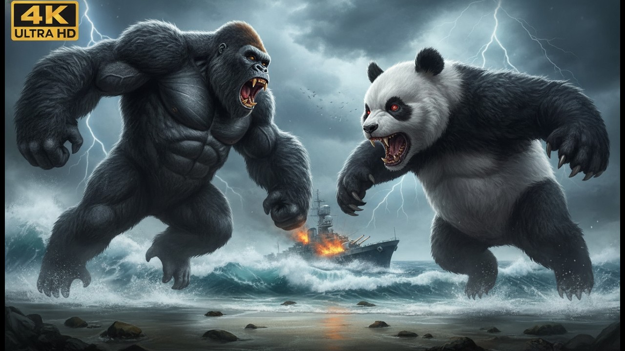 KONG VS. GIANT PANDA: The Fight That Shook Skull Island