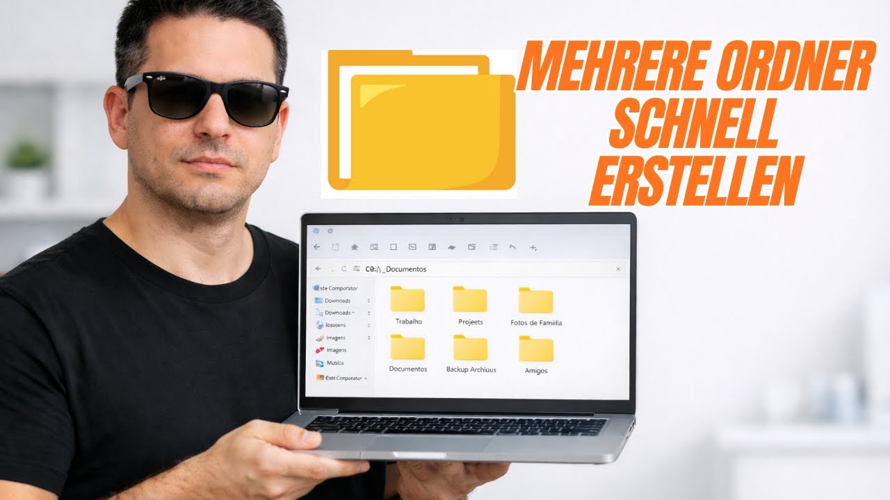 WIE MAN MEHRERE ORDNER GLEICHZEITIG IN WINDOWS ERSTELLT