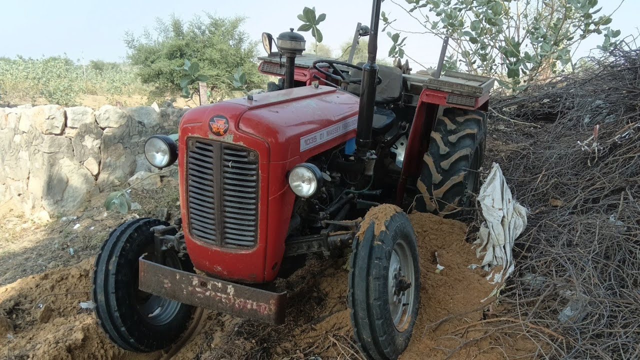 Aaj tractor ko kya ho gaya 😱 आज ट्रैक्टर से कर दिया स्टंट 🤯😱