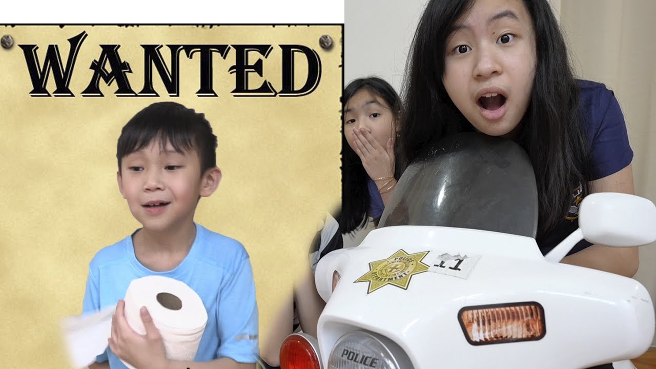 Pretend Play Police Wanted Person
