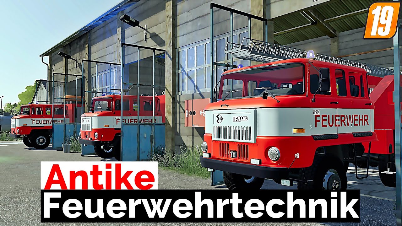 Antike Technik: Feuerwehr ist bereit für den Einsatz 🚒 | LS19