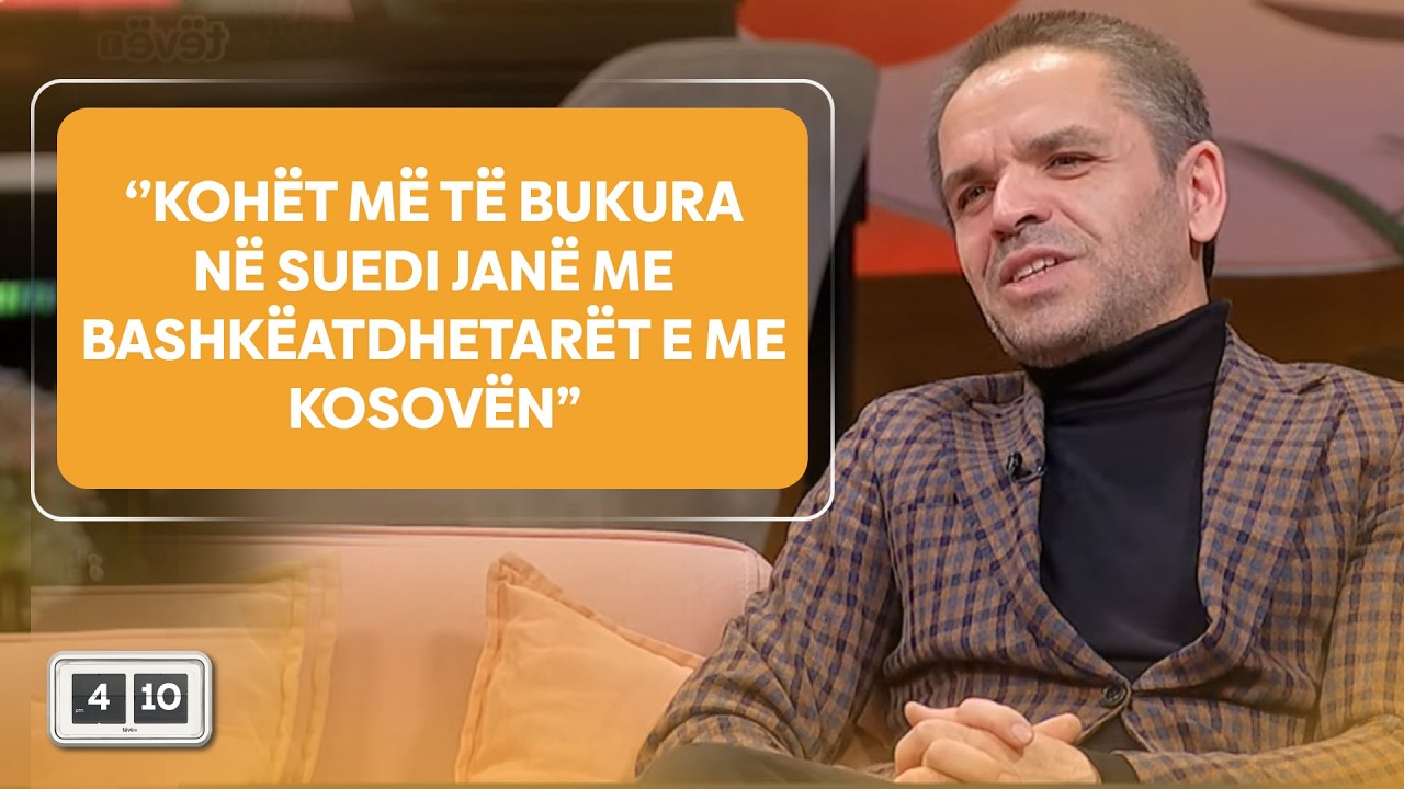 “Kohët më të bukura në Suedi janë me bashkëatdhetarët e me Kosovën” - Bahtir Latifi