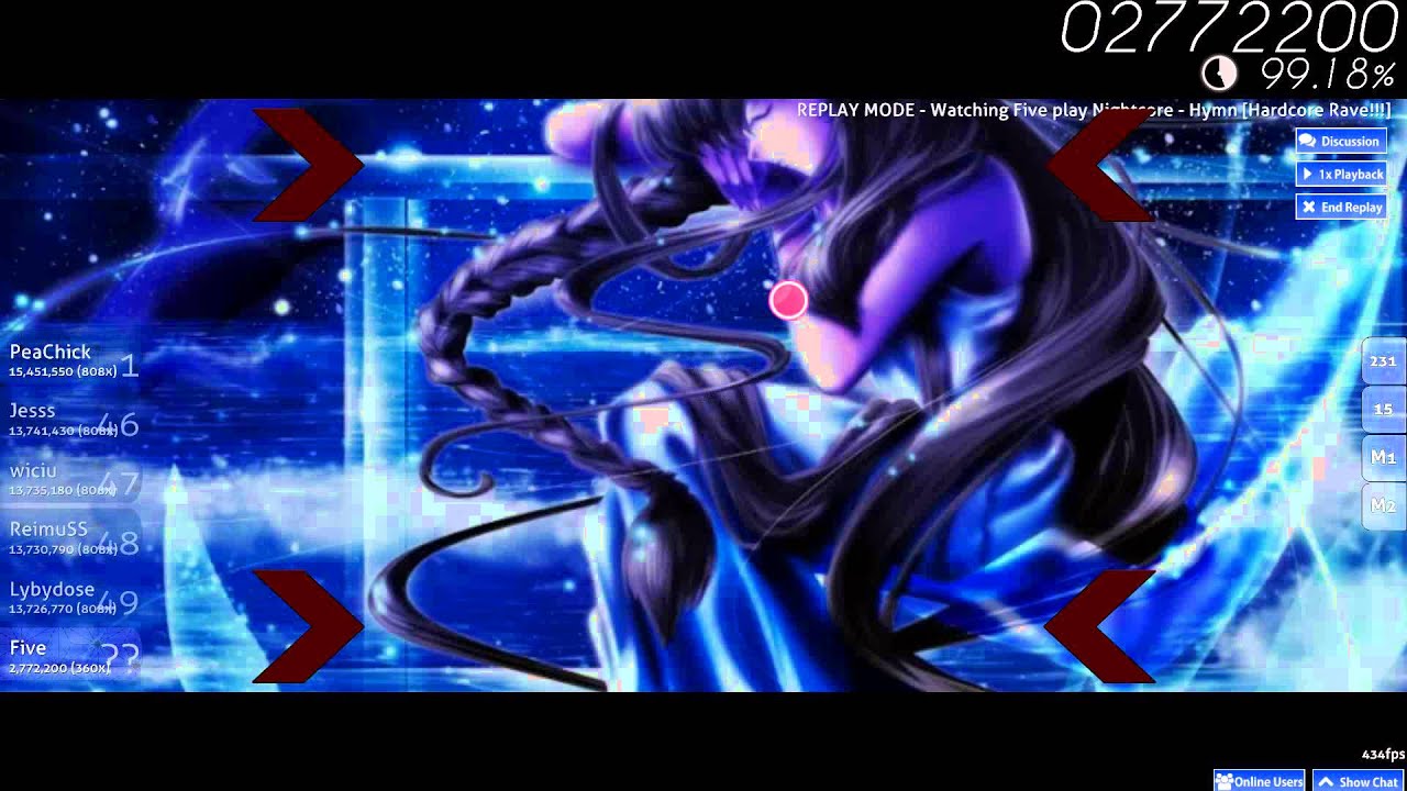 osu! Nightcore - Hymn [Hardcore Rave!!!]