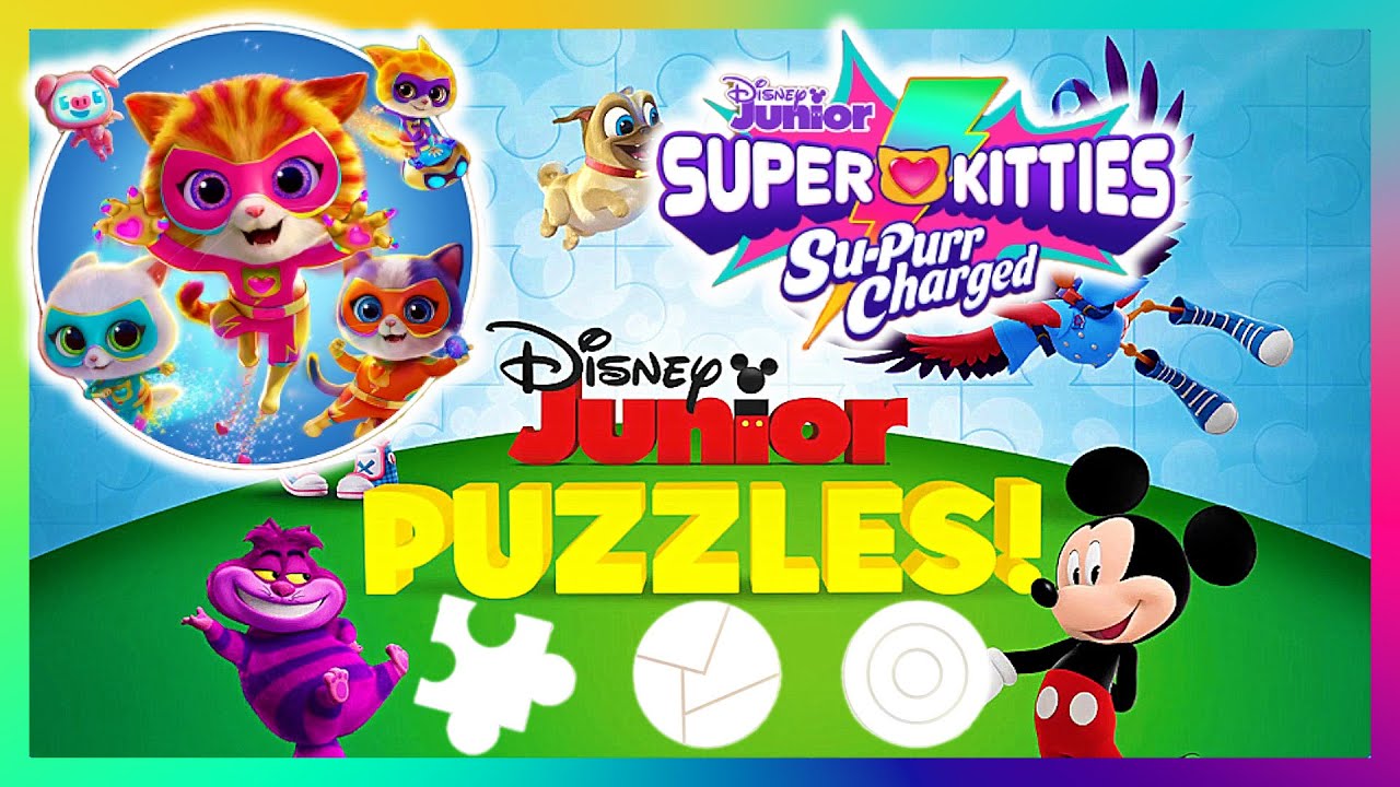 Disney Junior PUZZLES! | SuperKitties: Su-Purr Charged