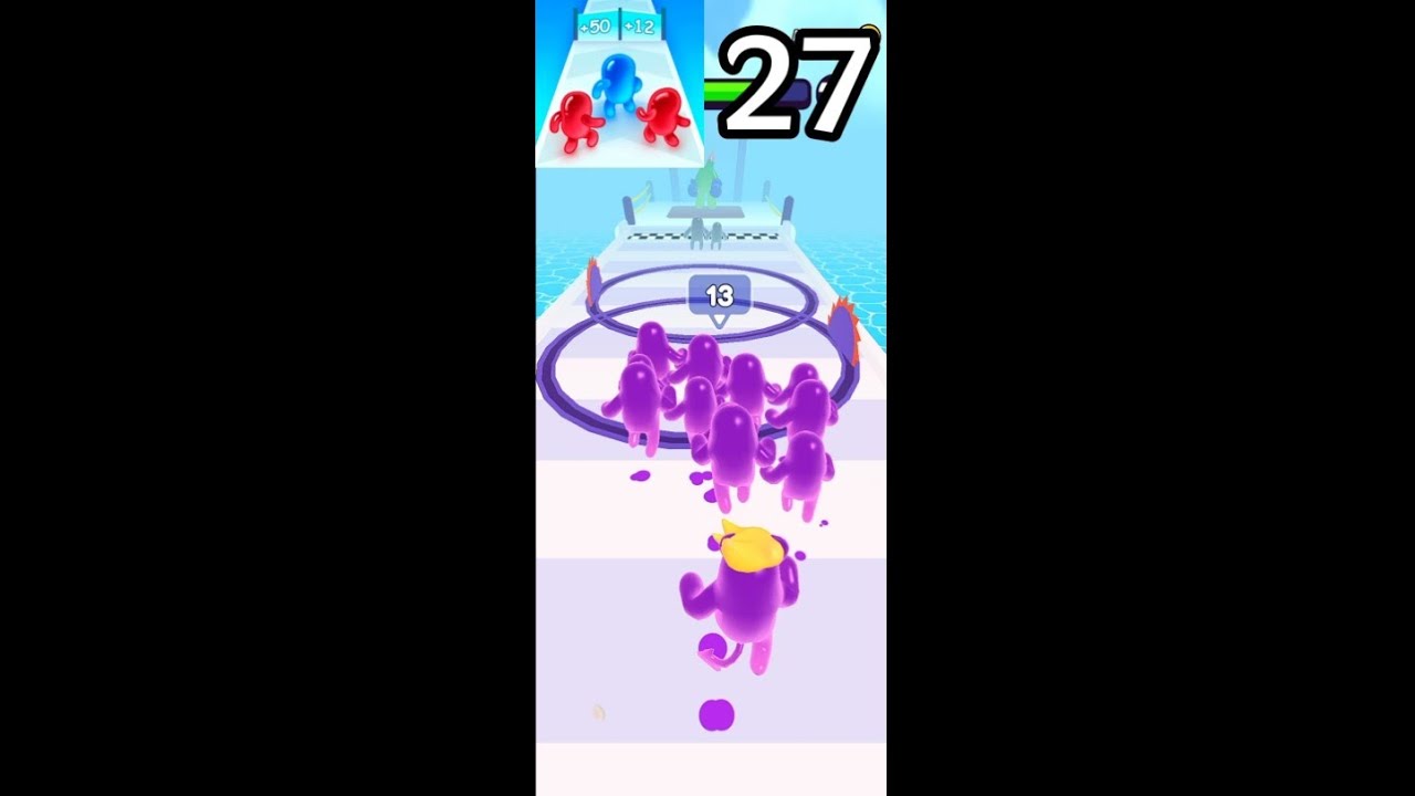 Join Blob Clash 3d - Android Gameplay Walkthrough Part 27 Level 421-430