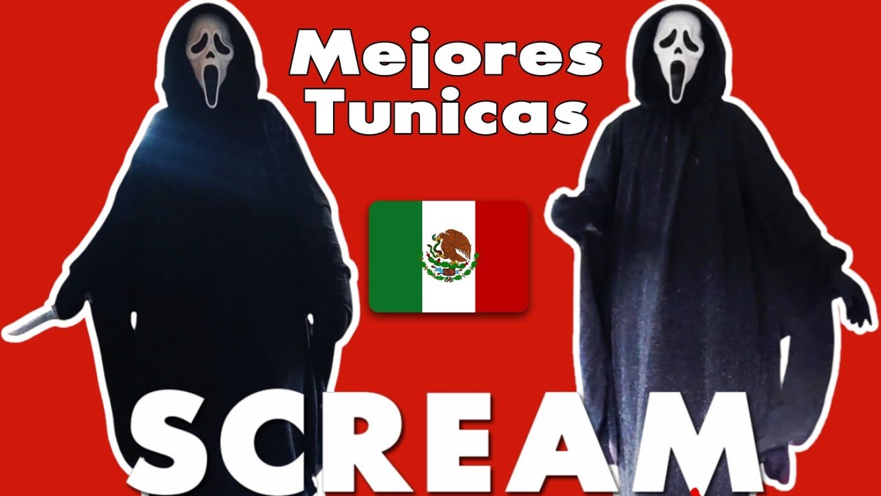 ¡Las mejores túnicas de Ghostface hechas en México! 🎃👻para Halloween y Día de Muertos. 