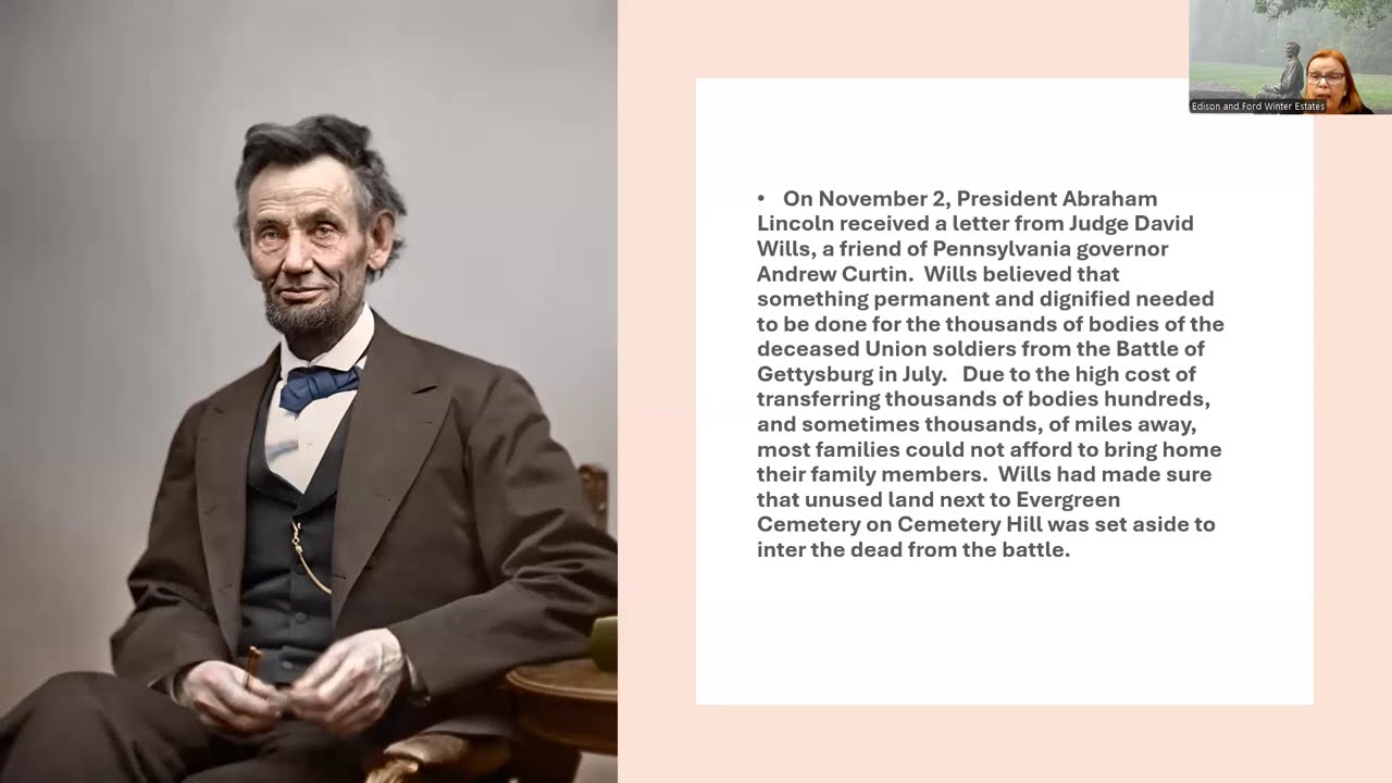 Digital Discussion: Lincoln at Gettysburg