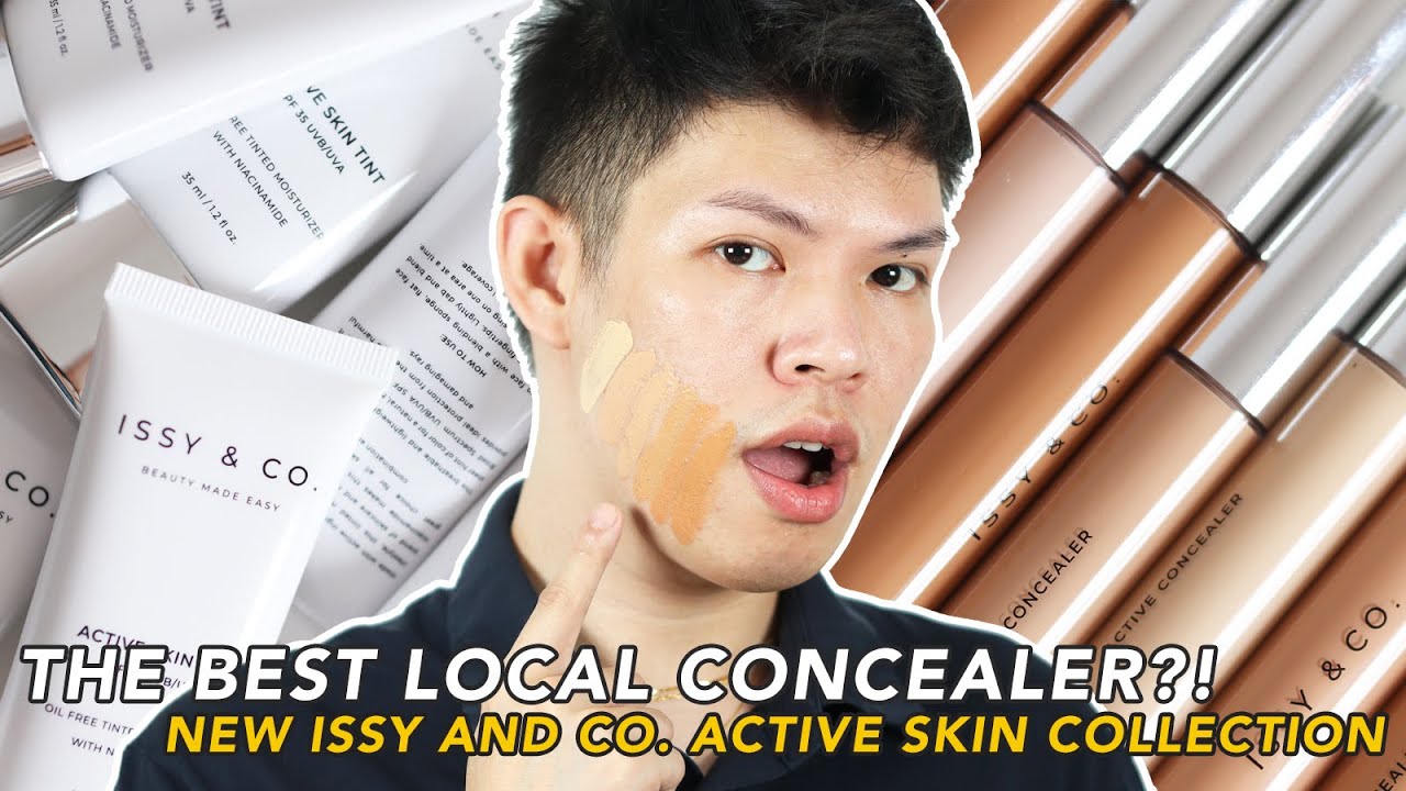 THE BEST LOCAL CONCEALER?! NEW ISSY & CO CONCEALER & SKIN TINT SHADES! REVIEW, SWATCHES + WEAR TEST!