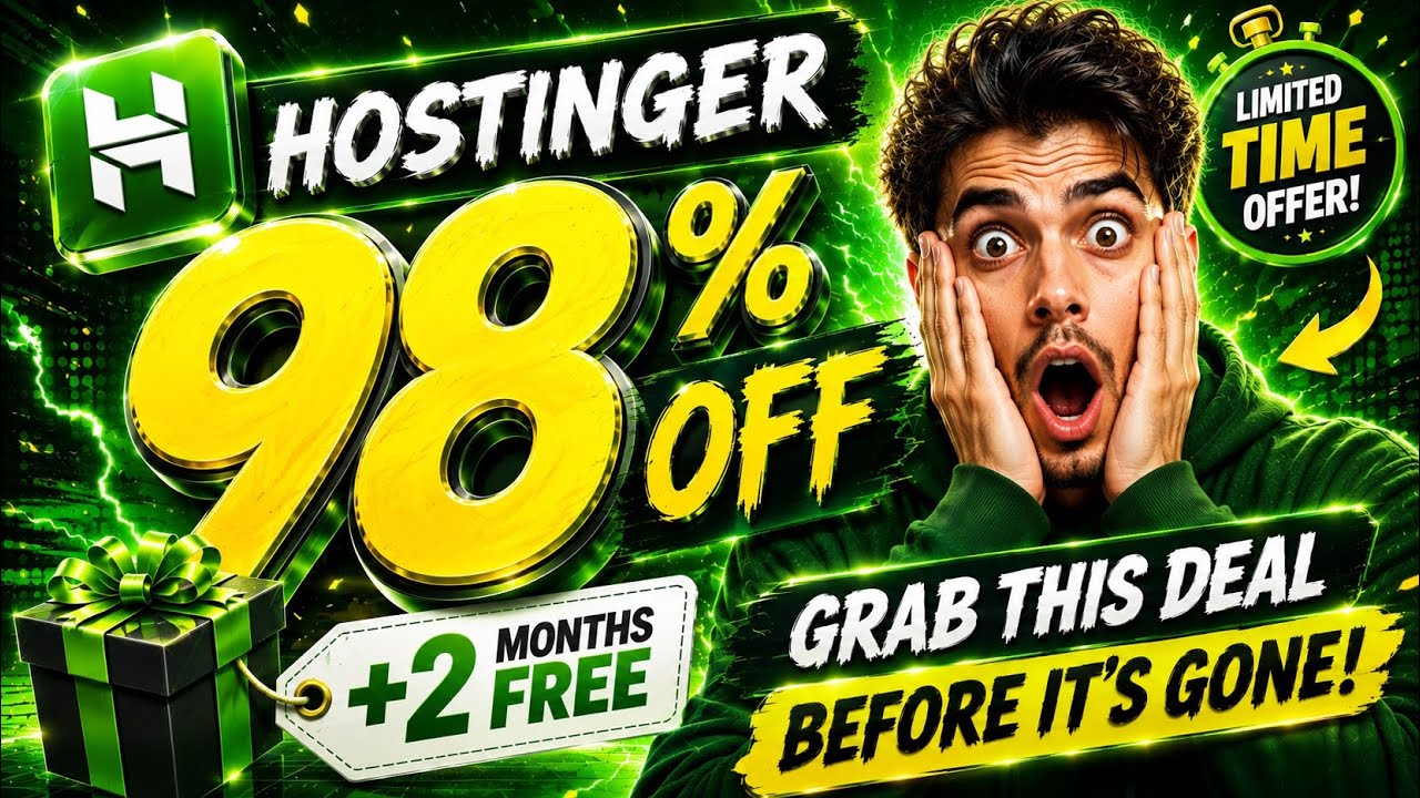 Hostinger Coupon Code 2026 🛑 WATCH BEFORE YOU BUY ✅ | Hostinger Discount Code|Hostinger Promo Code 🔥