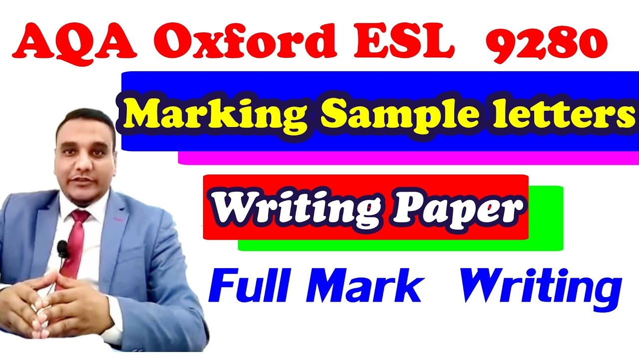 Full Mark Letter Writing | Oxford GCSE ESL  (2) 9280