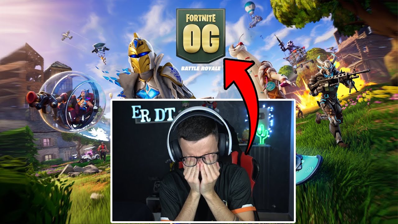 LA MIA REAZIONE AL RITORNO DEL CAPITOLO 1 di FORTNITE! *emozionato*
