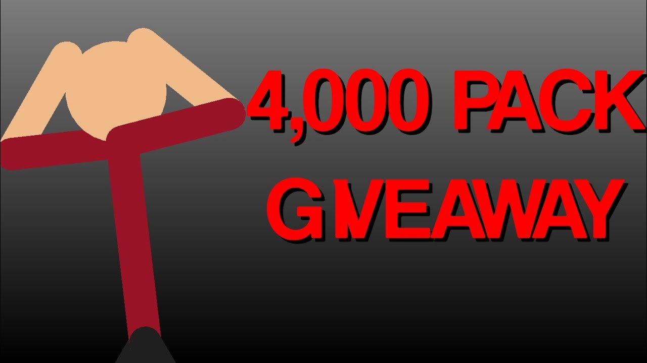 4,000 Pack Giveaway | Sticknodes